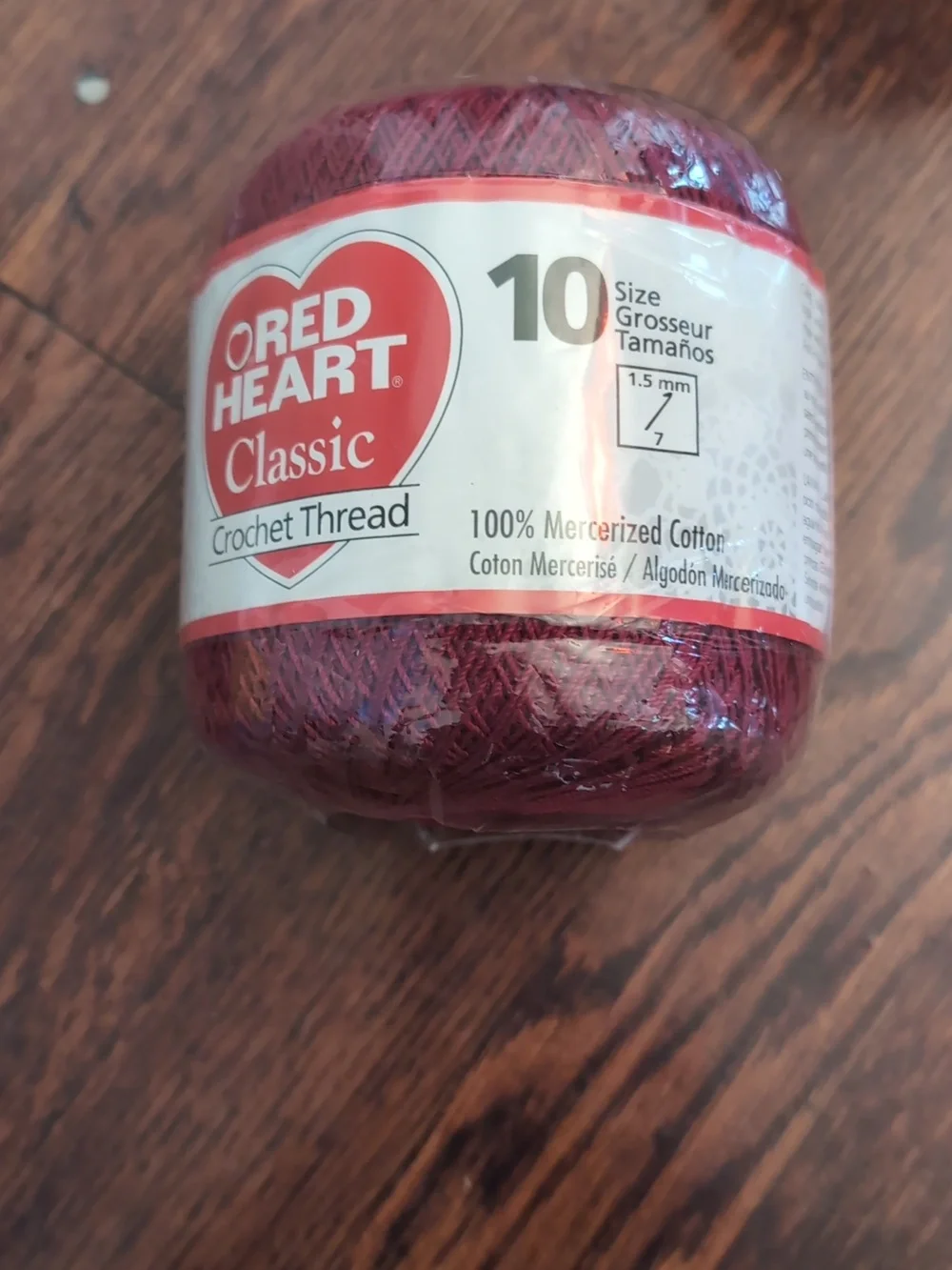 South Maid 100% Mercerized Cotton Crochet Thread White yd (Lot of 8) Mix Lot - Picture 6 of 7